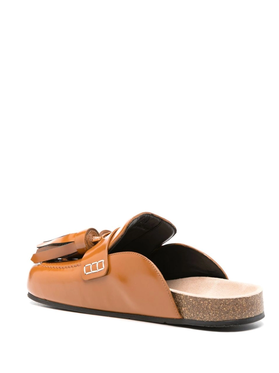 Affordable JW Anderson leather mules tassel Women 0502